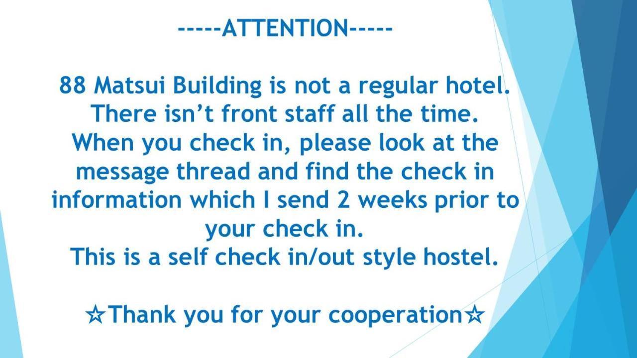 Aparthotel 88 Matsui Building Sapporo Exteriér fotografie
